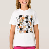 Cute cat pattern 