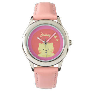 Cute Cat- Personalized Kids  Watch