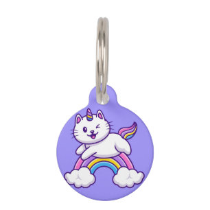 Cute Cat Pet Tag
