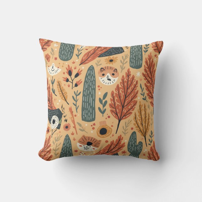 cute cat pillow cushion (Front)