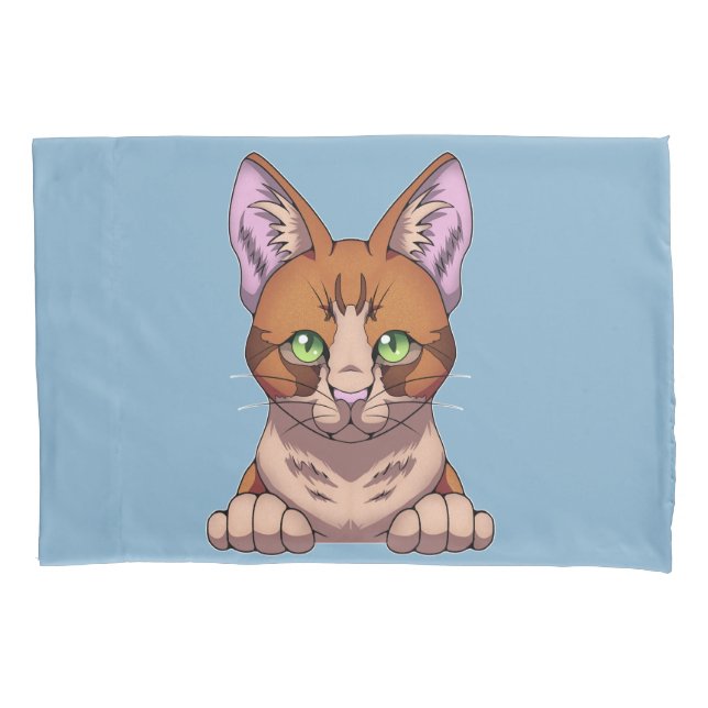Cute Cat Pillowcase (Front)