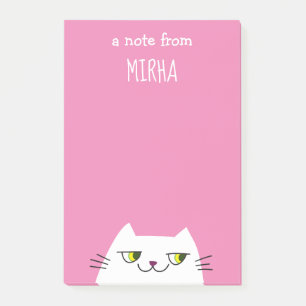 Cute Cat Post-it Notes