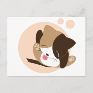Cute Cat Postcard