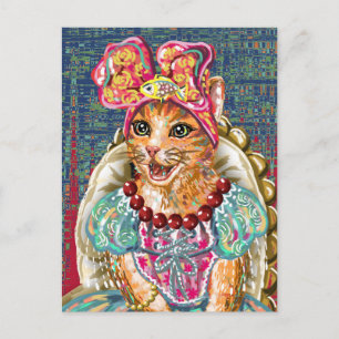 Cute Cat Postcard