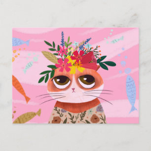 Cute Cat Postcard