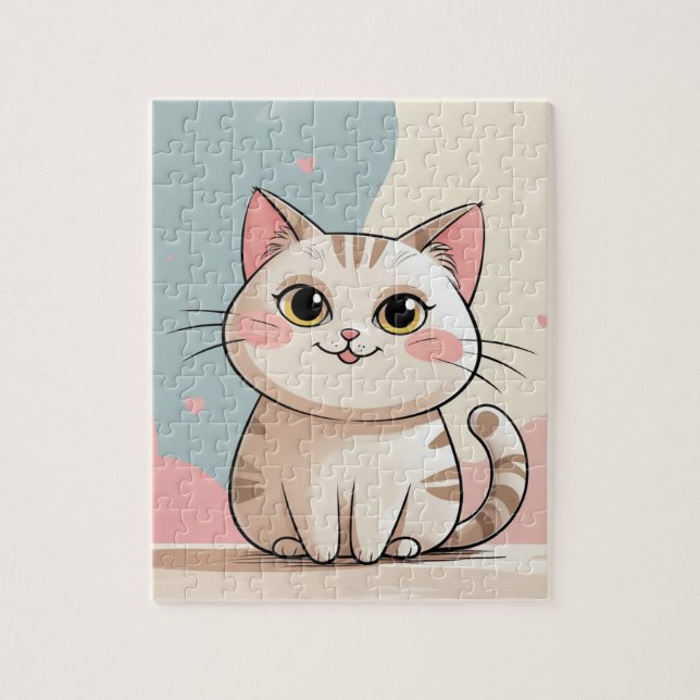 CUTE CAT PUZZLE  (Vertical)