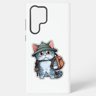 Cute Cat Samsung Galaxy S22 Ultra Case – Perfect G