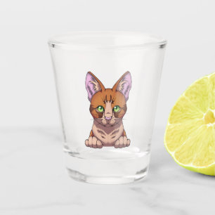 Cute Cat Shot Glass