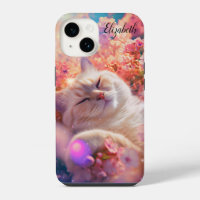Cute cat sleeping 
