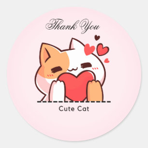 Cute Cat Sticker