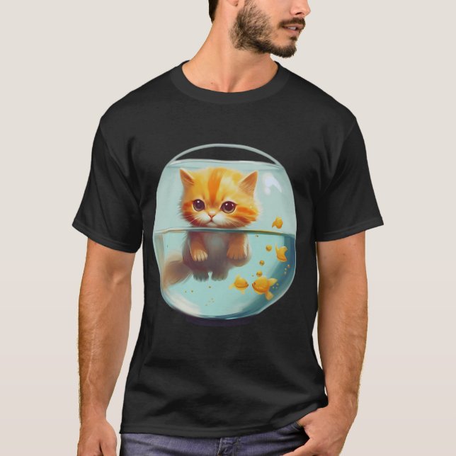 cute cat T-Shirt (Front)