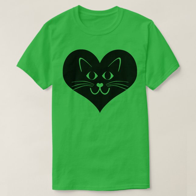 Cute Cat T-Shirt (Design Front)