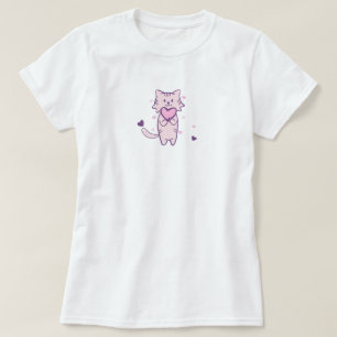 Cute Cat T-Shirt – Gift for Cat Lovers