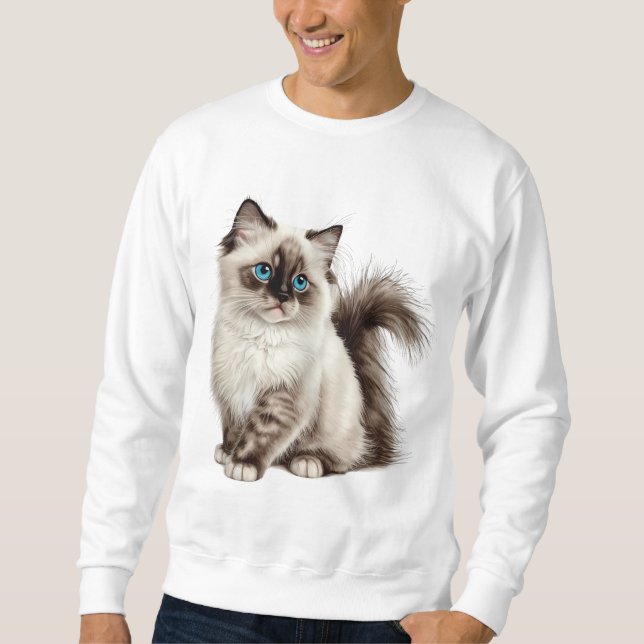 Cute Cat Tee Cat Mom Cat Dad (Front)