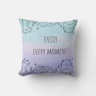 CUTE CAT Throw Pillow