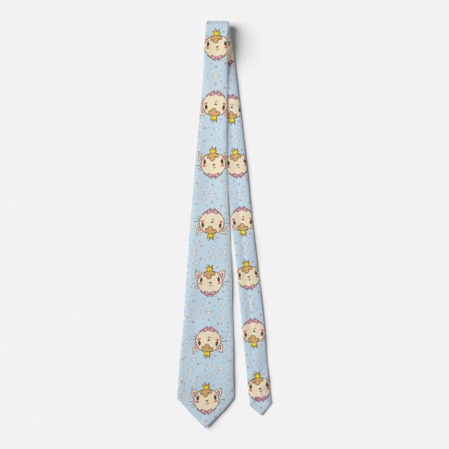 Cute Cat Tie (Front)