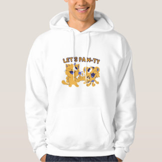 Cute Cat & Tiger Celebrating New Year Hoodie