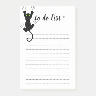 Cute cat to do list Post-it® Notes