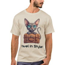 Cute Cat Traveller – Gift for Cat Lovers