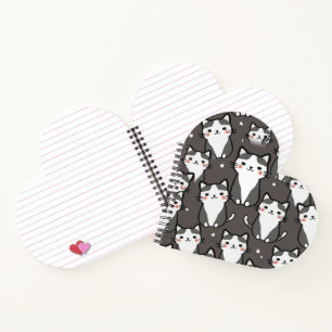 Cute Cat Vibes Notebook