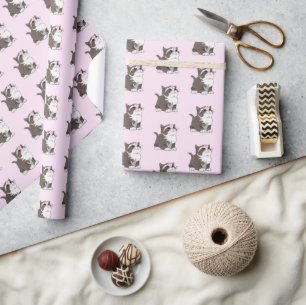 Cute Cat Wrapping Paper