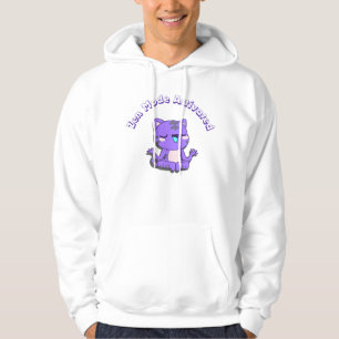 cute cat,zen mode,zen cat hoodie