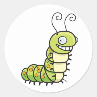Cute Catepillar Sticker
