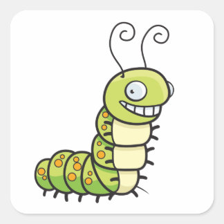 Cute Caterpillar Sticker