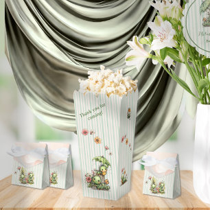 Cute Caterpillar Thank You Baby Shower Party Favor Box