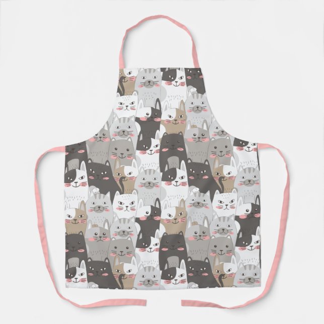 Cute Cats Apron (Front)