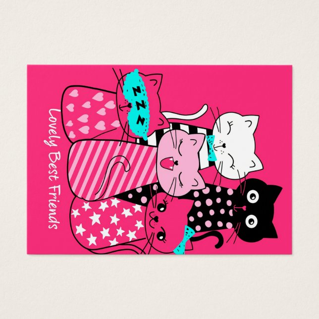 Cute Cats Best Friends Gift Funny Kitten Cat,Kitty (Front)