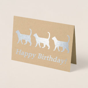Cute Cats Birthday Card