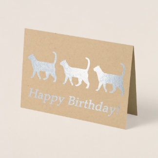 Cute Cats Birthday Card