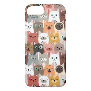 Cute Cats Case-Mate iPhone Case