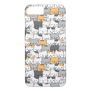 Cute Cats Case-Mate iPhone Case