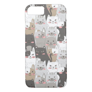 Cute Cats Case-Mate iPhone Case