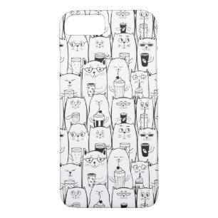 Cute Cats Case-Mate iPhone Case
