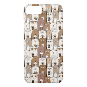 Cute Cats Case-Mate iPhone Case