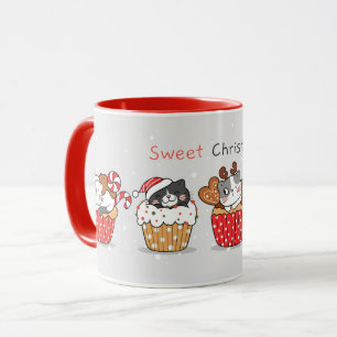 Cute Cats Christmas Mug