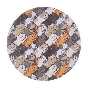 Cute Cats Cutting Board