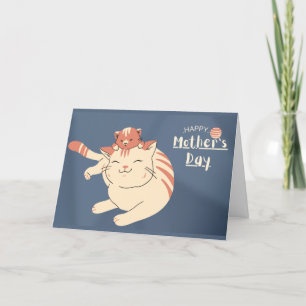 Cute Cats Happy Mother's Day Card