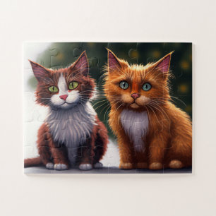 Cute Cats Jigsaw Puzzle