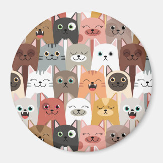 Cute Cats Magnet