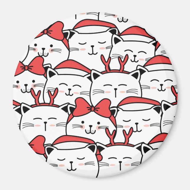 Cute Cats Magnet (Front)