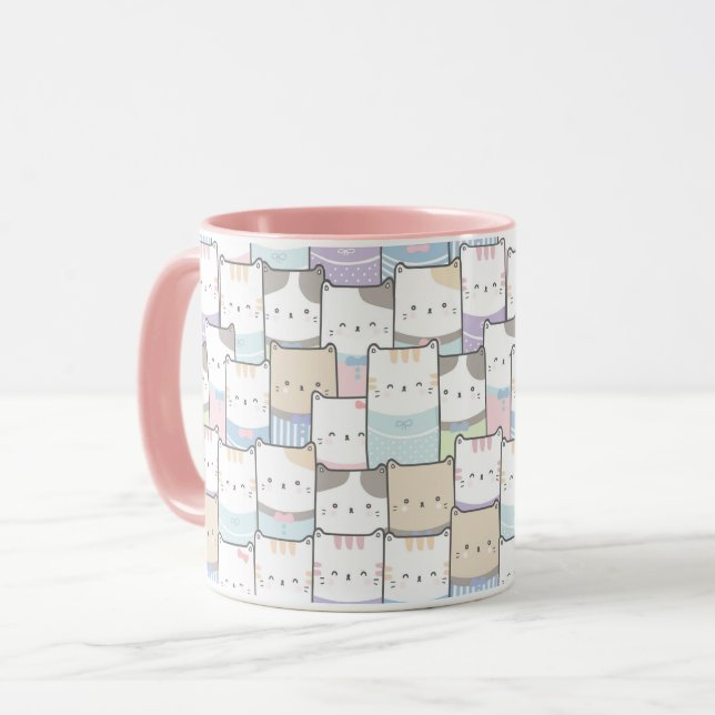 Cute Cats Mug (Front Left)