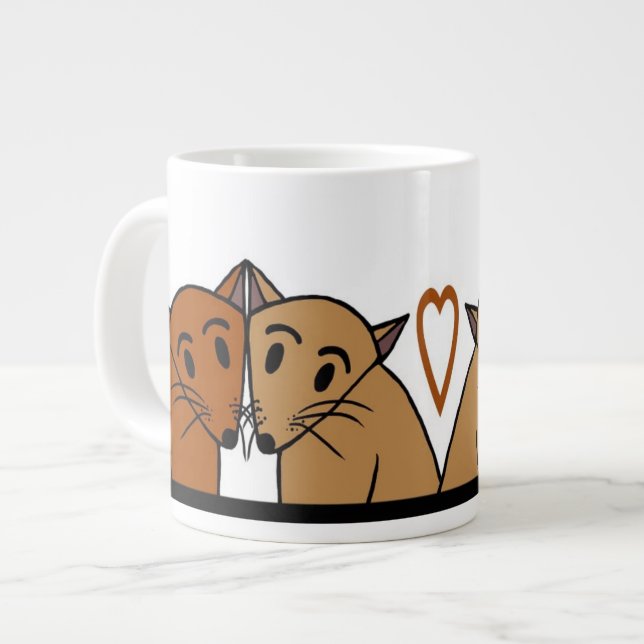 Cute cats mug (Front Left)