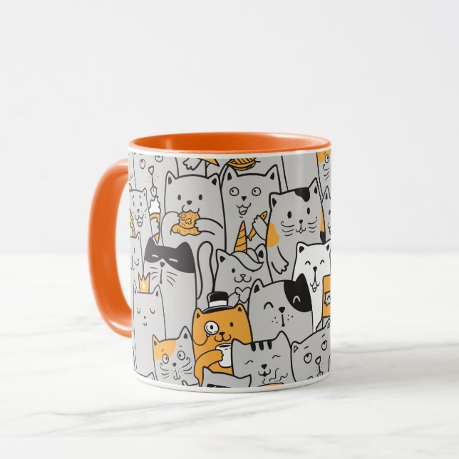 Cute Cats Mug (Front Left)