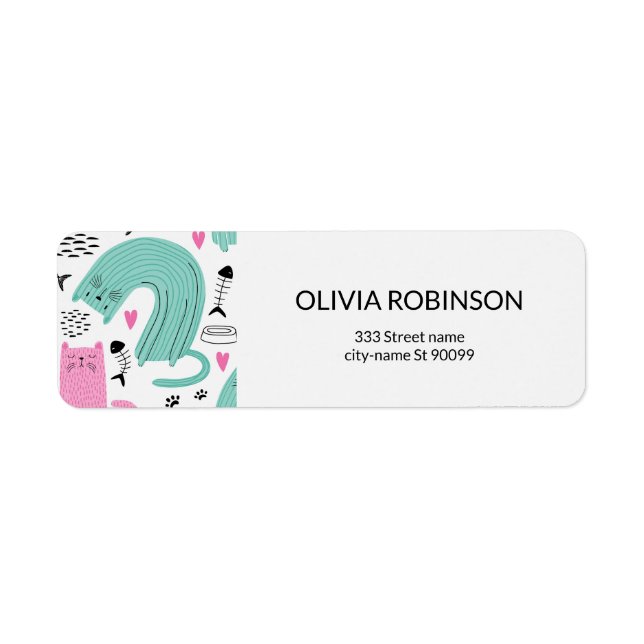 Cute Cats Pattern (Front)