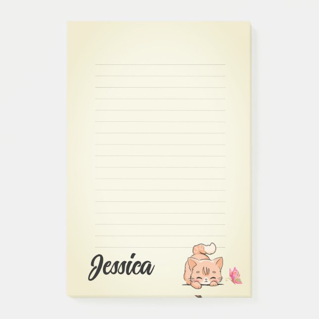 Cute Cats Personalized notes (Front)