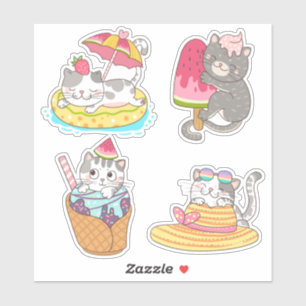 Cute Cats Sticker